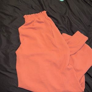 Wide leg dress pants